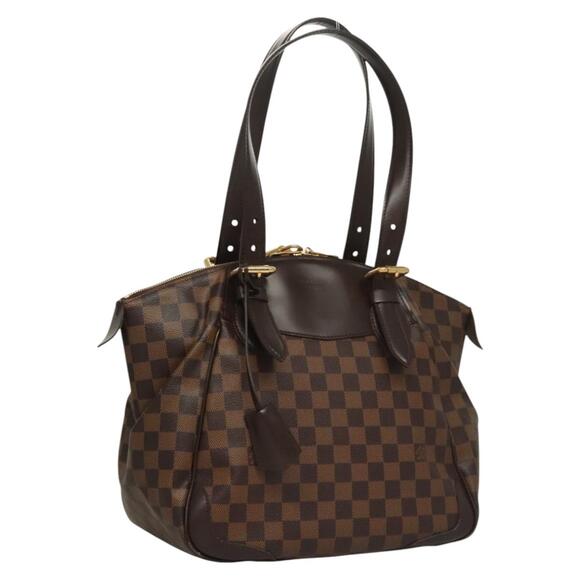 LOUIS VUITTON Damier Ebene Verona MM Shoulder Bag N41118 - Picture 1 of 16